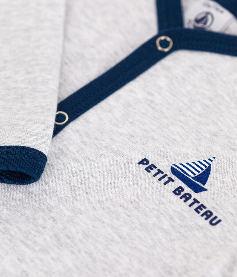 Dors bien en coton b&eacute;b&eacute; grigio POUSSIERE CHINE