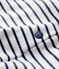 Short in cotone bebè. bianco MARSHMALLOW/blu SMOKING