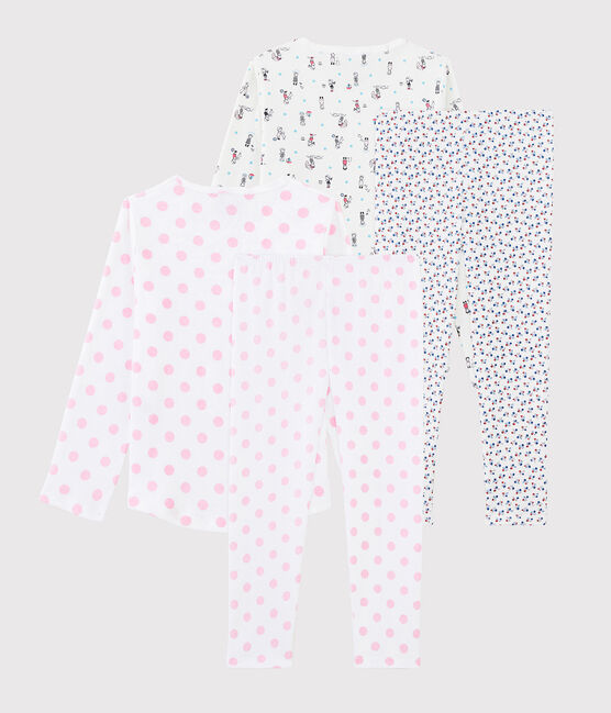 Confezione da 2 pigiami bambina in cotone variante 1