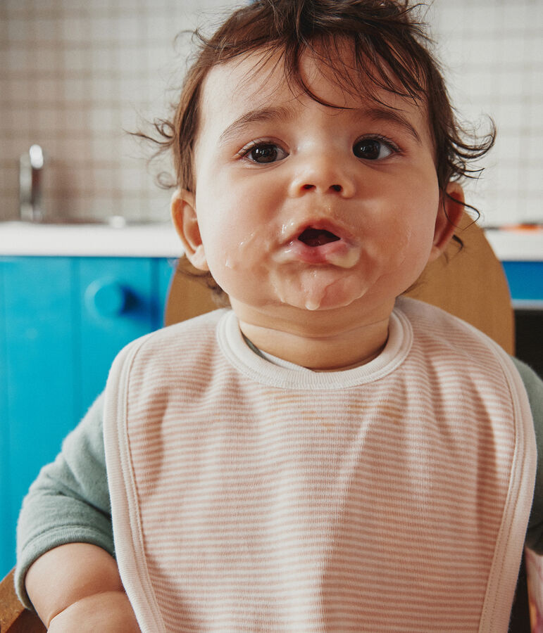 CONFEZIONE DA 2 BAVAGLINI IN COTONE PER NEONATI variante 1