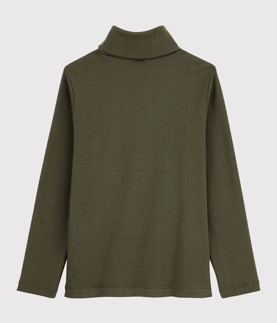 Sottogiacca in cotone bambina/bambino verde MILITARY