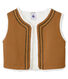 Gilet smanicato per bambina