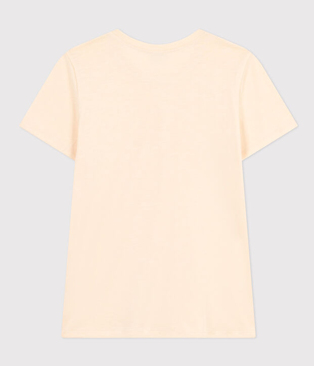 T-shirt Le Droit girocollo in cotone donna ecru