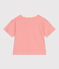 T-shirt Le Boxy in cotone a righe donna rosso AVALANCHE/ SPICY