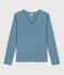 T-shirt L'ICONIQUE cocotte in cotone donna blu ROVER