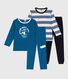 Set di pigiami in cotone fantasia bambino