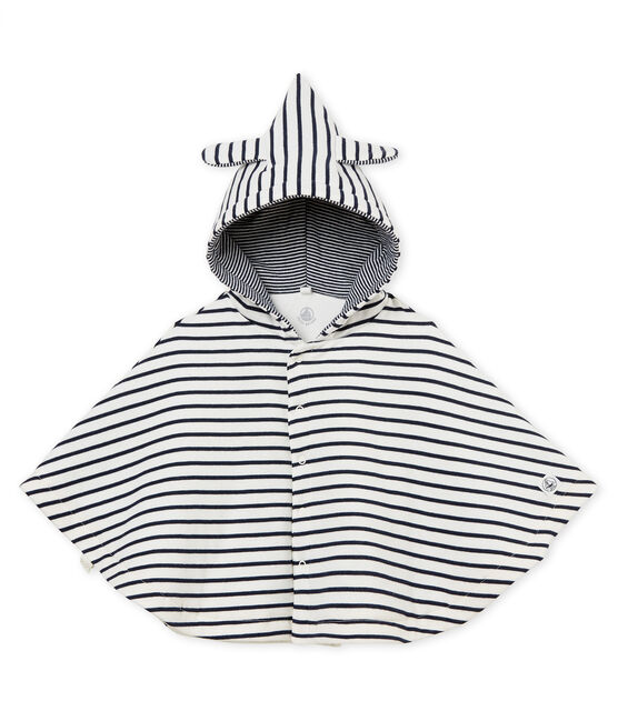 Mantella iconica bebè unisex bianco MARSHMALLOW/blu SMOKING