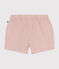 Shorts in tessuto operato bebè rosa SALINE