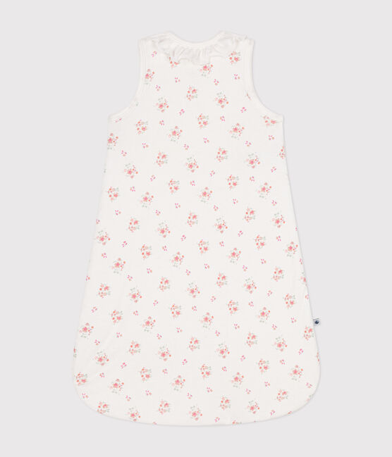 Sacco nanna in cotone neonato TOG 1,5 bianco MARSHMALLOW/bianco MULTICO