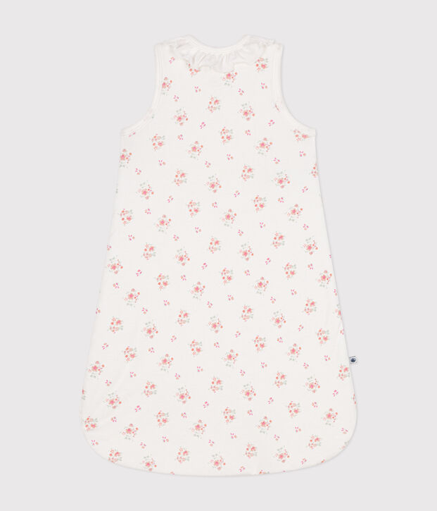 Sacco nanna in cotone neonato TOG 1,5 bianco/multicolore