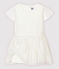 Abito da cerimonia in tulle bambina bianco MARSHMALLOW/grigio ARGENT