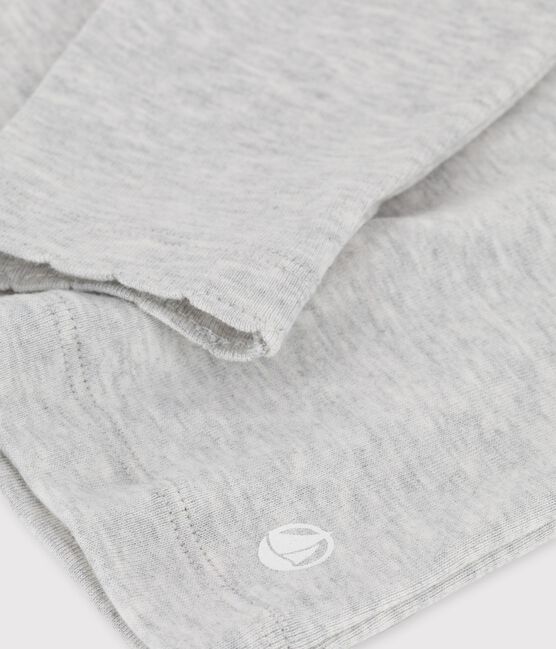 T-shirt bambina/bambino a maniche lunghe grigio BELUGA