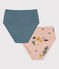 Confezione da 2 slip vita alta in cotone donna variante 1