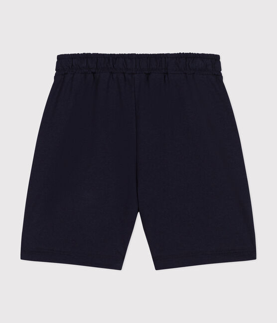 Shorts in cotone bambino blu SMOKING