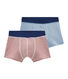 Duo boxer bambino in cotone