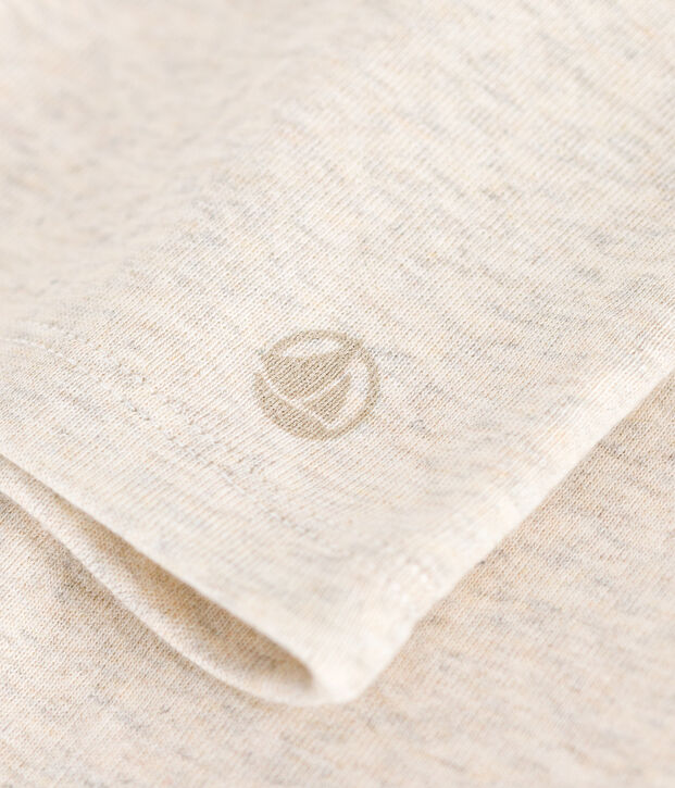 T-shirt a maniche lunghe a costine bambina MONTELIMAR CHINE