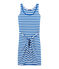 T-shirt da spiaggia blu PERSE/bianco MARSHMALLOW