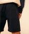 Shorts in twill di cotone e lino bambino blu SMOKING