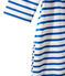Abito marinière donna bianco MARSHMALLOW/blu PERSE