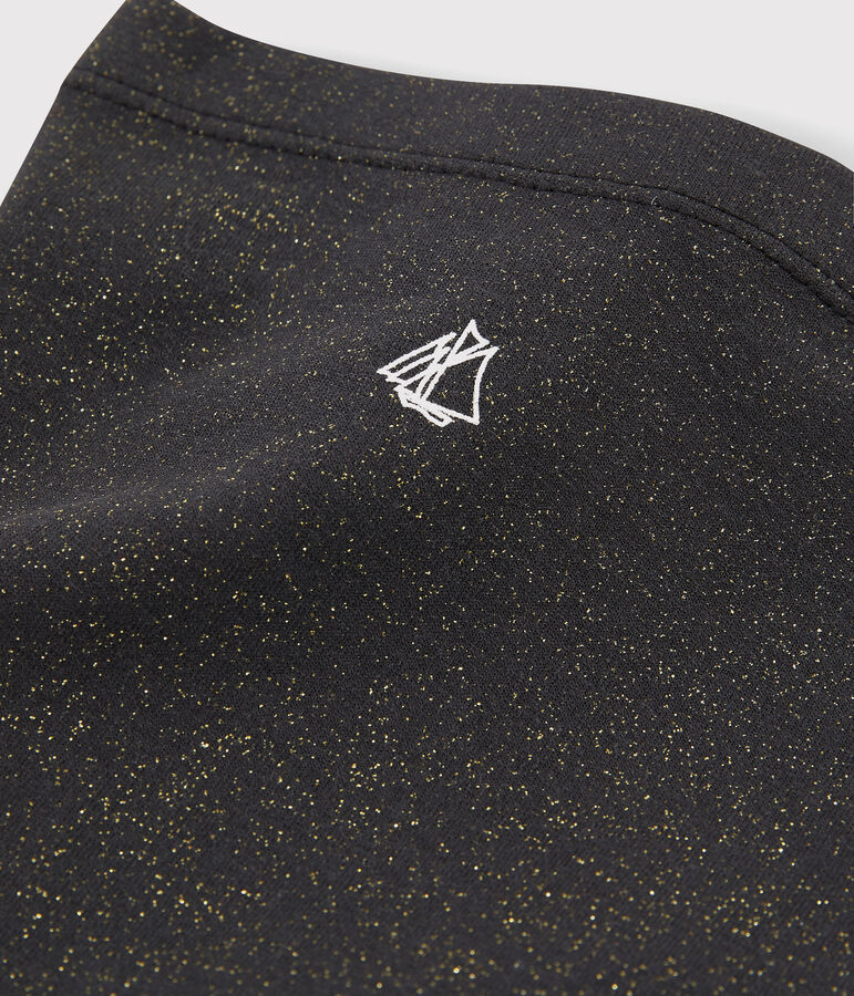 Leggings in jersey bambina grigio CAPECOD/giallo OR