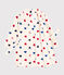 Vestaglia in pile bambino unisex bianco AVALANCHE/ MULTICO
