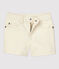 Short in denim bambina ecru AVALANCHE