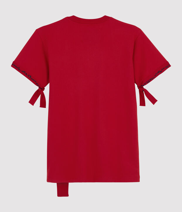 T-shirt Donna/Uomo Christoph Rumpf x Petit Bateau rosso