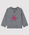 T-shirt bebè maschio blu SMOKING/bianco MARSHMALLOW