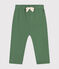 Joggers in cotone tinta unita neonato verde PALMERAIE