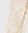 Snood bambina bianco MARSHMALLOW/giallo OR