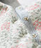 Tutina rivestita e stampata per bebé femmina bianco MARSHMALLOW/bianco MULTICO