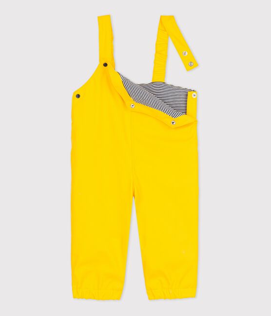 Salopette in cerata bebè giallo JAUNE