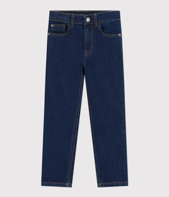 Pantalone dritto in denim bambino blu DENIM BRUT