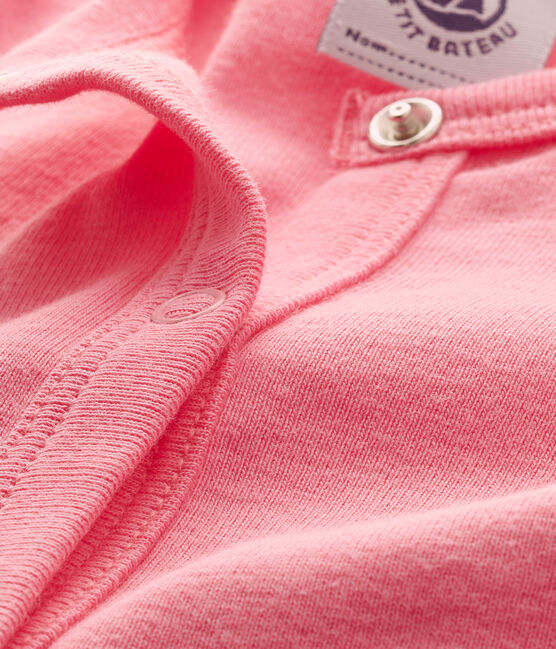 Cardigan per bebè femmina rosa PETAL