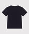 T-shirt in jersey leggero bambino blu SMOKING