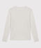 T-shirt L'ICONIQUE girocollo in cotone Donna grigio BELUGA CHINE
