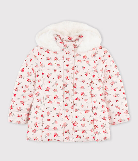 Piumino bambina rosa FLEUR/ MULTICO CN