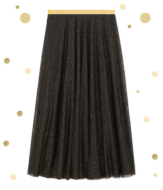 gonna in tulle donna nero NOIR/giallo DORE