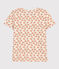 T-shirt LE DROIT girocollo in cotone Donna bianco AVALANCHE/ MULTICO