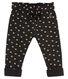 Pantalone per bebé femmina con stampa di pois dorati