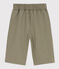 Bermuda in cotone bambino verde MARECAGE