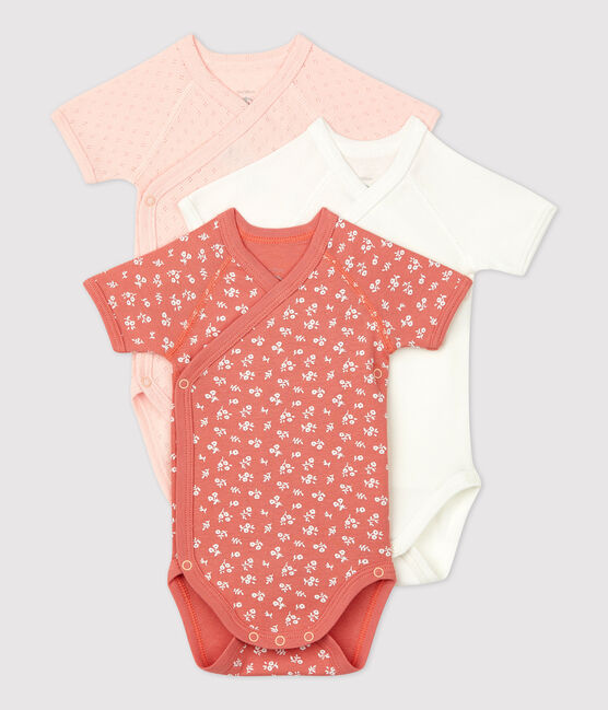 Confezione da 3 body bebè in cotone biologico variante 1
