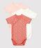 Confezione da 3 body bebè in cotone biologico variante 1