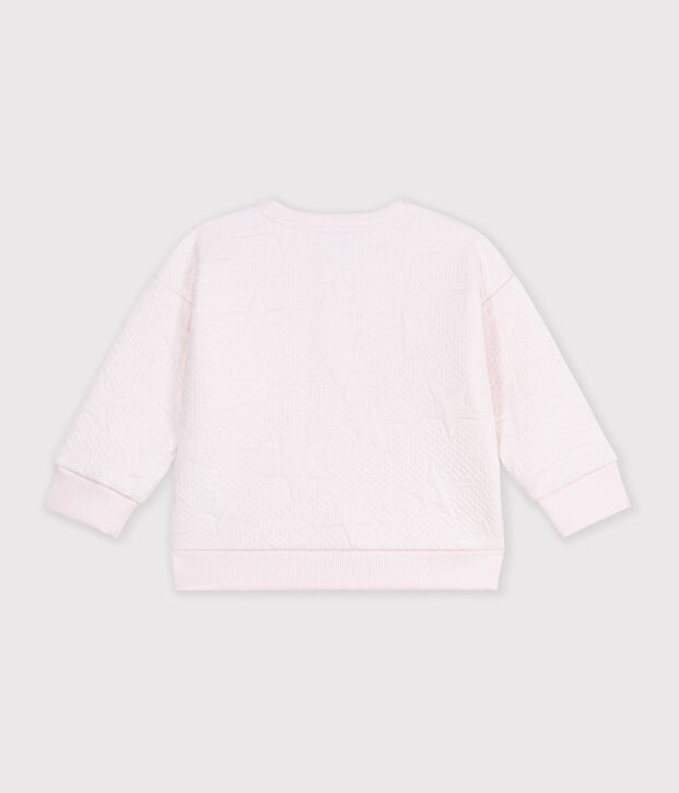 Cardigan in cotone spesso con motivo a stelle neonata BARELY
