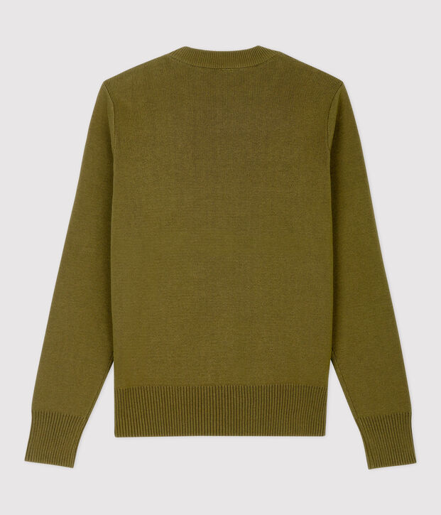 Pull marinaro in cotone Donna verde