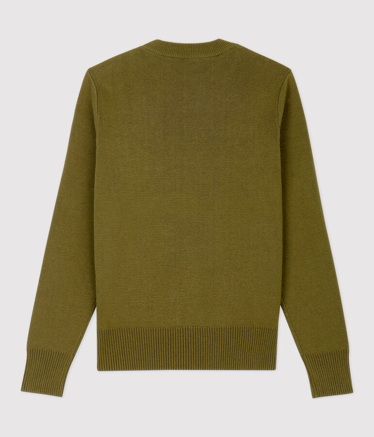 Pull marinaro in cotone Donna verde