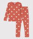Pigiama snugfit cuore bambina in cotone
