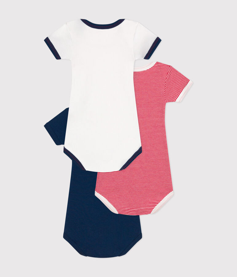 Confezione da 3 body beb&egrave; a maniche corte in cotone variante 4