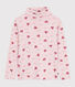 Dolcevita in cotone con stampa bambina