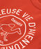 T-shirt  maniche corte in cotone bambino rosso HARISSA